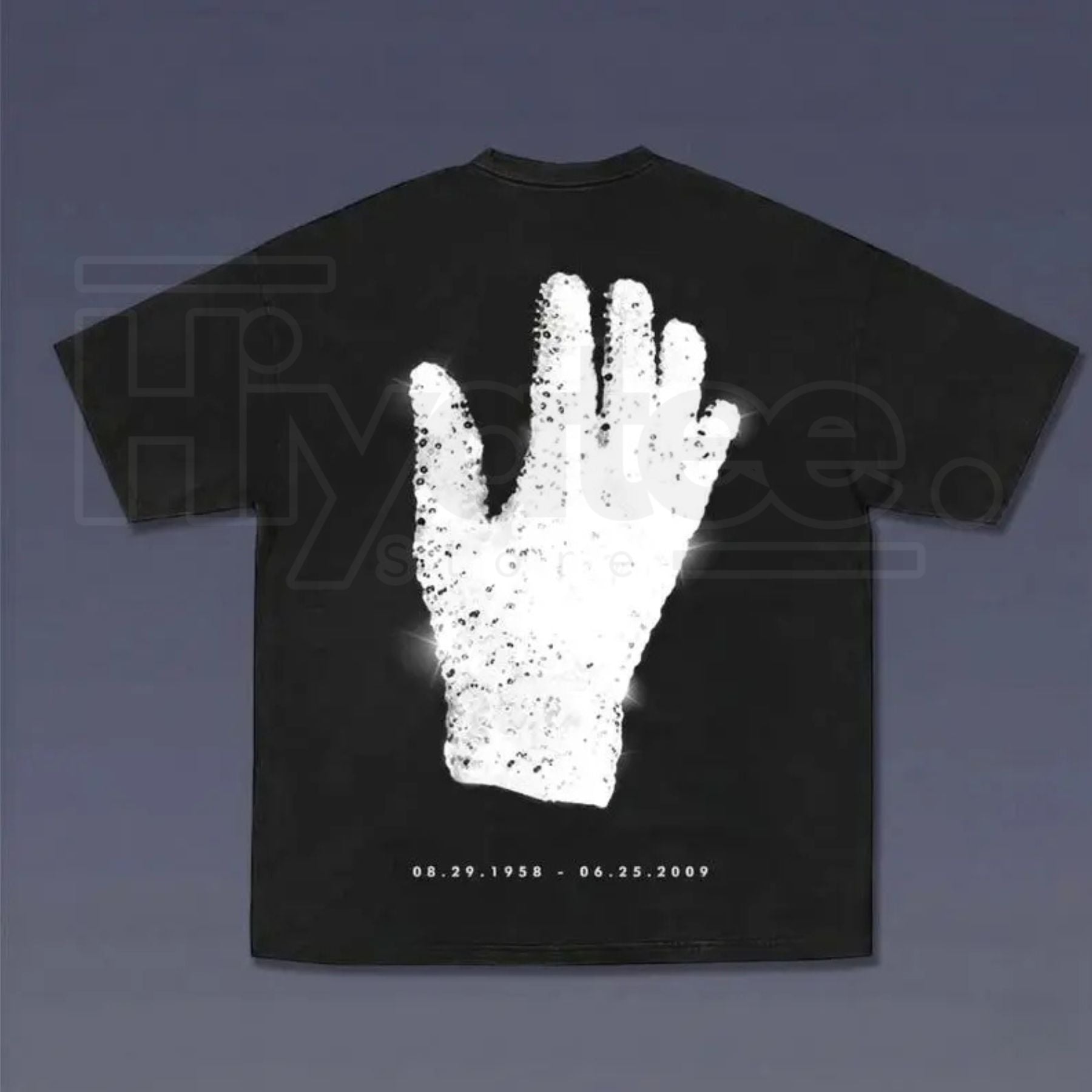 "The Icon Glove" – MJ Vintage Pop Music Retro Graphic Top