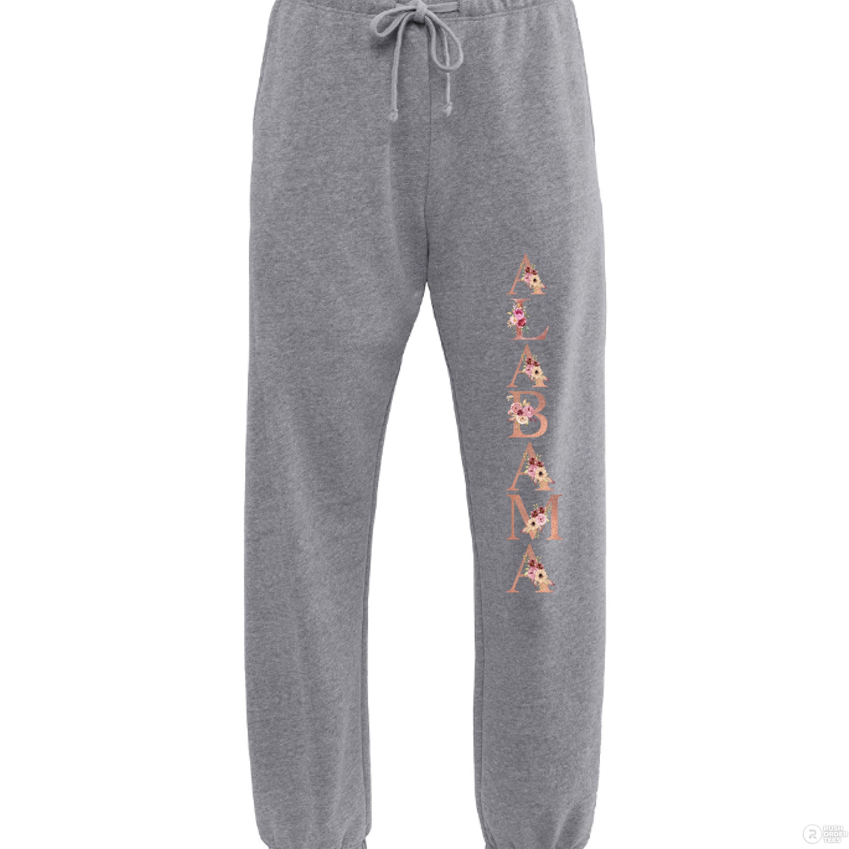 Alabama Floral Sweatpants